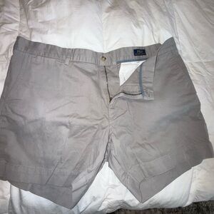 Polo Ralph Lauren Gray Shorts. Size 42. 14” put seems.